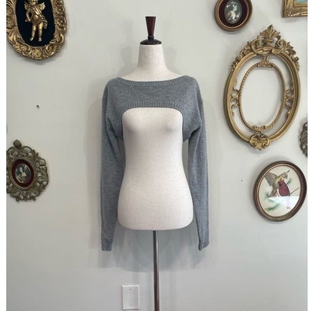 NWT Reformation Recycled Cashmere Bolero Shrug Size M